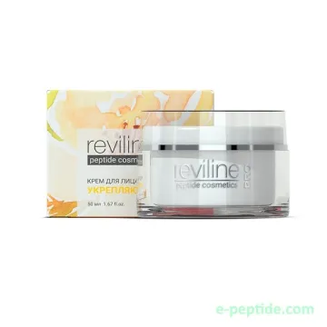 Strengthening face cream with peptides