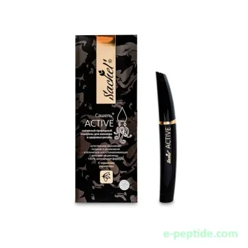 eyelash gel with cuttlefish ink