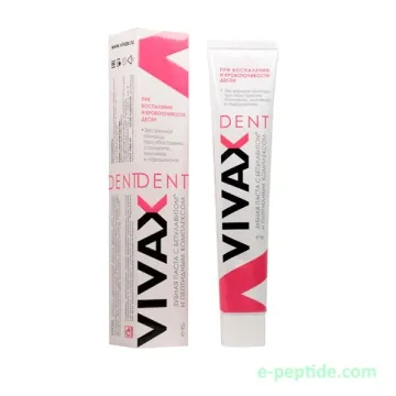 vivax dent toothpaste against gum disease